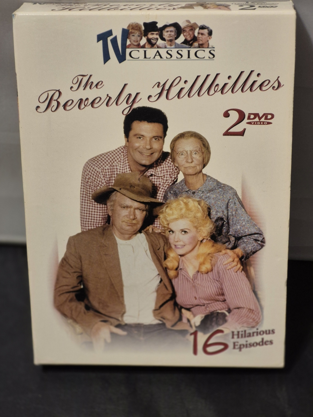 Classic The Beverly Hillbillies 2-DVD Set - 16 Hilarious Episodes.